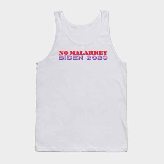 No malarkey Tank Top by Sloop